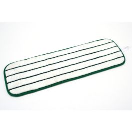 3M™ Easy Scrub Microfiber Flat Mop, Green, 18 in, 10/Bag, 4 Bags/Case