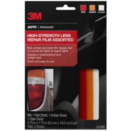 3M™ High-Strength Lens Repair Film Assorted, 03345, 3.75 in x 7.75 in, 24 per case