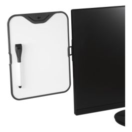 3M™ Monitor Whiteboard MWB100B, 8.5 in x 11 in x .93 in (21,59 cm x 27,94 cm x 2,36 cm), Black