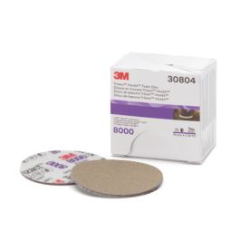 3M™ Trizact™ Hookit™ Foam Disc 30804, 8000, 3 in, 15 Discs/Carton, 4 Cartons/Case