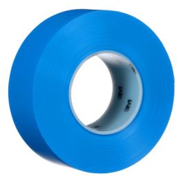 3M™ Durable Floor Marking Tape 971, Blue, 2 in x 36 yd, 17 mil, 6 Rolls/Case, Individually Wrapped Conveniently Packaged