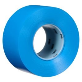 3M™ Durable Floor Marking Tape 971, Blue, 3 in x 36 yd, 17 mil, 4 Rolls/Case