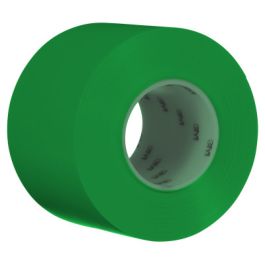3M™ Durable Floor Marking Tape 971, Green, 4 in x 36 yd, 17 mil, 3 Rolls/Case, Individually Wrapped Conveniently Packaged