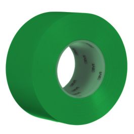 3M™ Durable Floor Marking Tape 971, Green, 3 in x 36 yd, 17 mil, 4 Rolls/Case, Individually Wrapped Conveniently Packaged