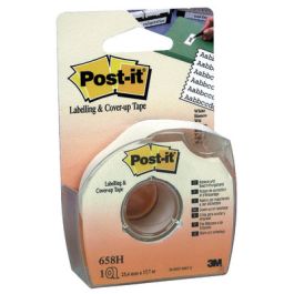 Post-it® Labeling and Cover-up Tape 658, 1 in x 700 in (25.4 mm x 17.7 m)