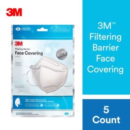 3M™ Filtering Barrier Face Covering AFFM-5-DC, One Size, 5 Pack