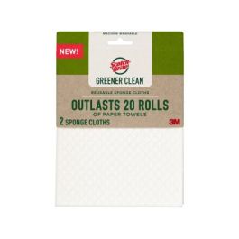 Scotch-Brite® Greener Clean™ Sponge Cloth 9055-ST, 12/2