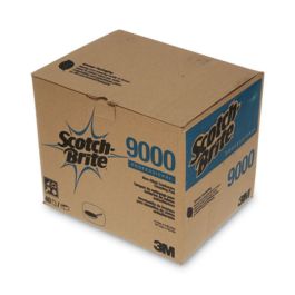 All-Purpose Scouring Pad 9000, 4 x 5.25, Blue, 40/Carton