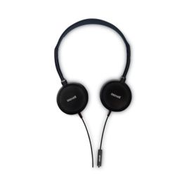 HP200 Headphone with Microphone, 6 ft Cord, Black