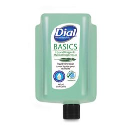 Basics MP Free Liquid Hand Soap, Unscented, 15 oz Refill Bottle, 6/Carton