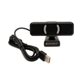 Aura 1080P HD Web Cam, 1920 x 1080 pixels, 2.1 Mpixels, Black