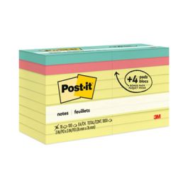 Original Pads Assorted Value Pack, 3 x 3, (14) Canary Yellow, (4) Poptimistic Collection Colors, 100 Sheets/Pad, 18 Pads/Pack