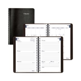 Academic Weekly/Monthly Planner, 8 x 5, Black Cover, 13-Month (Jul to Aug): 2022 to 2023