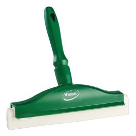 Vikan Hand Squeegee with Replacement Cassette, 9.8"