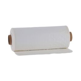 Industrial Drum Liners Rolls, 60 gal, 1.8 mil, 38 x 63, Clear, 1 Roll of 75 Bags