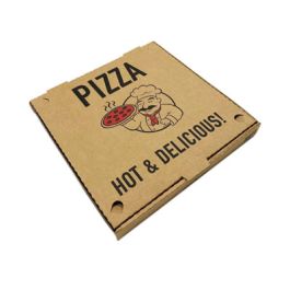 Pizza Boxes, 10 x 10 x 1.75, Kraft, Paper, 50/Pack