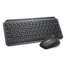 MX Keys Mini Combo for Business Wireless Keyboard and Mouse, 2.4 GHz Frequency/32 ft Wireless Range, Graphite