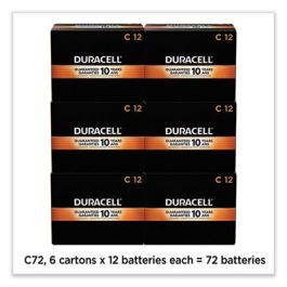 CopperTop Alkaline C Batteries, 72/Carton