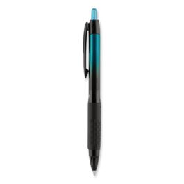 207 BLX Series Gel Pen, Retractable, Medium 0.7 mm, Black Ink, Translucent Black Barrel