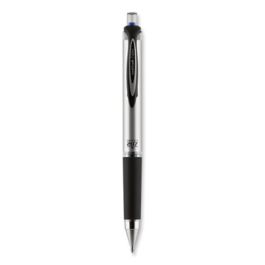207 Impact Gel Pen, Retractable, Bold 1 mm, Blue Ink, Black/Blue Barrel