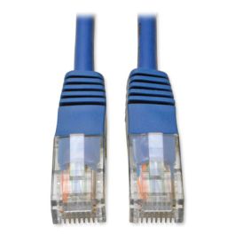 CAT5e 350 MHz Molded Patch Cable, 7 ft, Blue