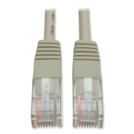 CAT5e 350 MHz Molded Patch Cable, 25 ft, Gray