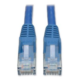 CAT6 Gigabit Snagless Molded Patch Cable, 7 ft, Blue