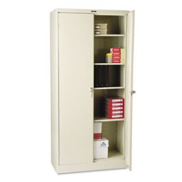 78" High Deluxe Cabinet, 36w x 18d x 78h, Putty