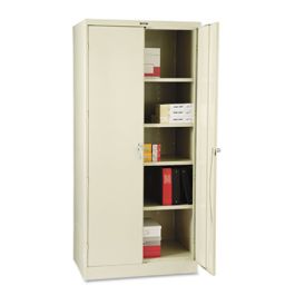 78" High Deluxe Cabinet, 36w x 24d x 78h, Putty