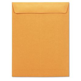 Catalog Envelope, #13 1/2, Square Flap, Gummed Closure, 10 x 13, Brown Kraft, 250/Box