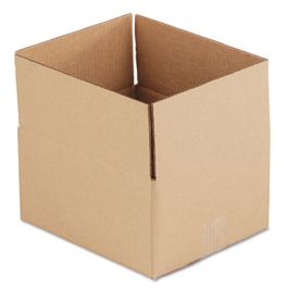 Fixed-Depth Corrugated Shipping Boxes, Regular Slotted Container (RSC), 10" x 12" x 6", Brown Kraft, 25/Bundle