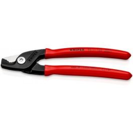 KNIPEX - 6 1/4" StepCut Cable Shears - Dipped Handle