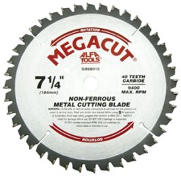 10"X60T NONFER CARBIDE TIPPED SAW BLADE